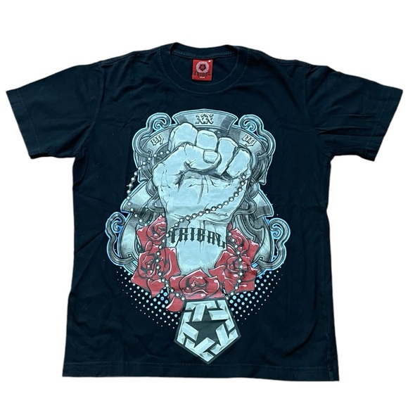 Tribal Gear Fist Graphics Tee Shirt (S) - Picture 2 of 6